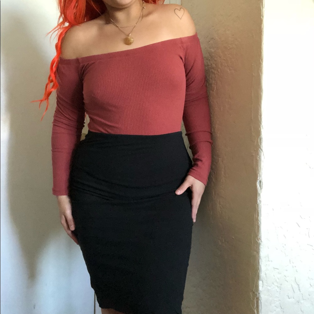 Orange top